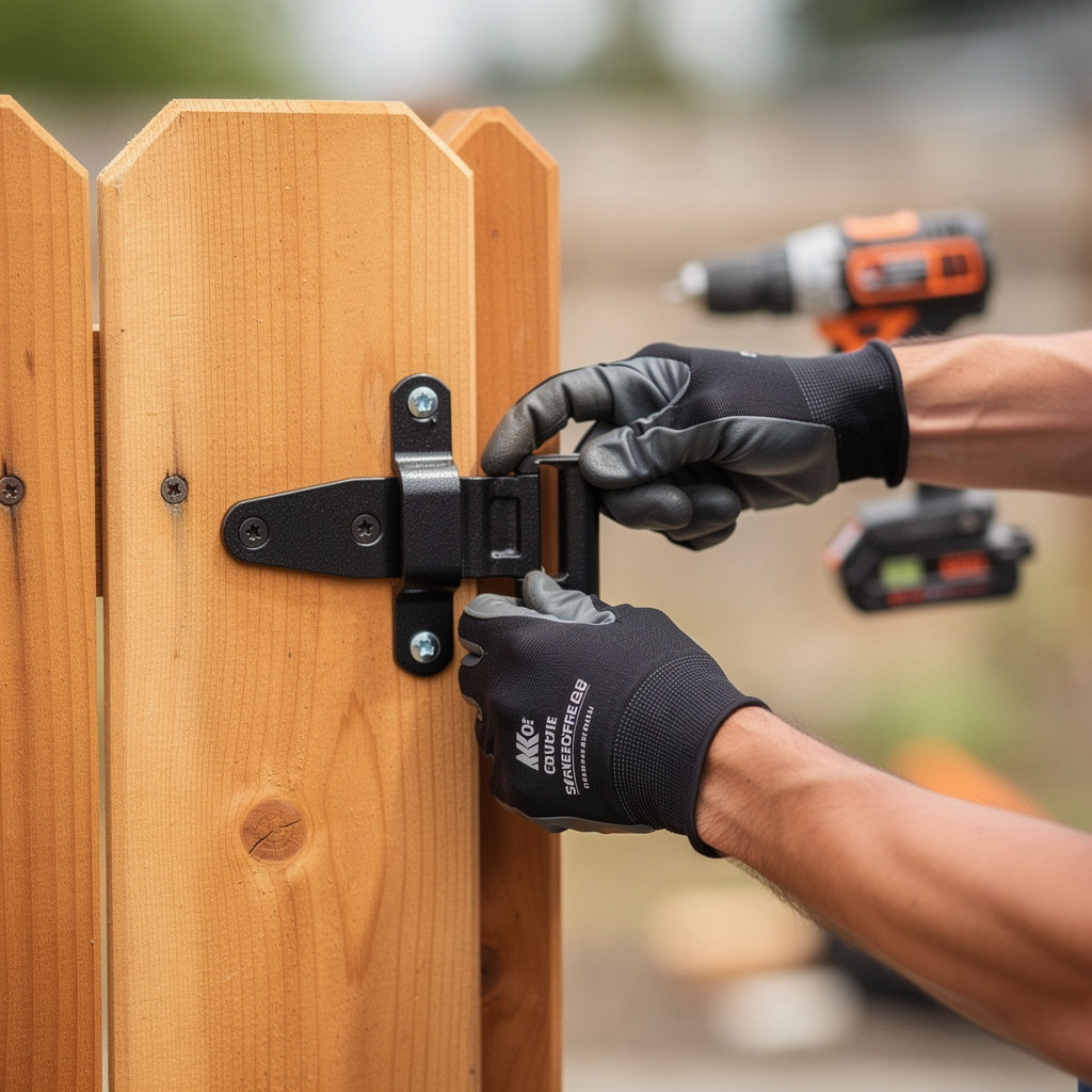 THE HANDYMAN BELLINGHAM professional fence and gate installation project in Bellingham, WA