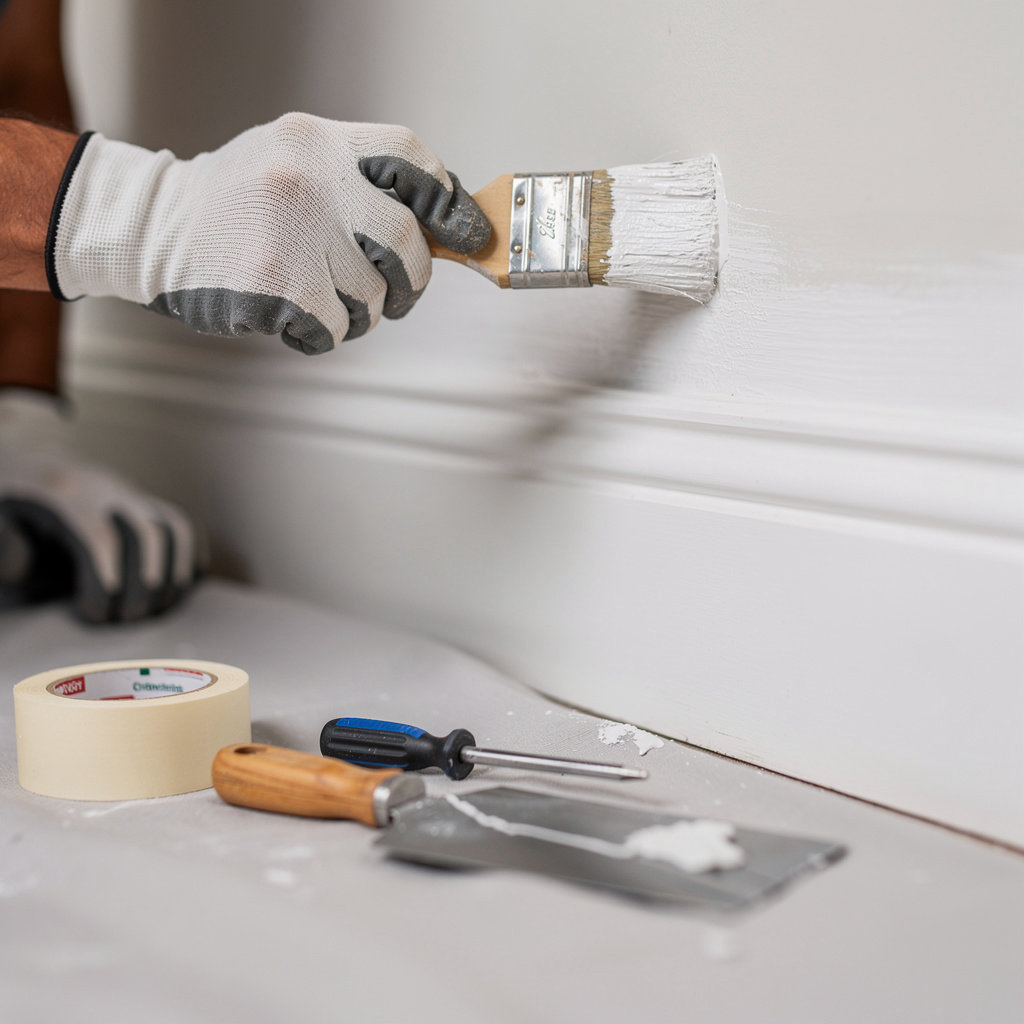 THE HANDYMAN BELLINGHAM painting and property maintenance project in Bellingham, WA